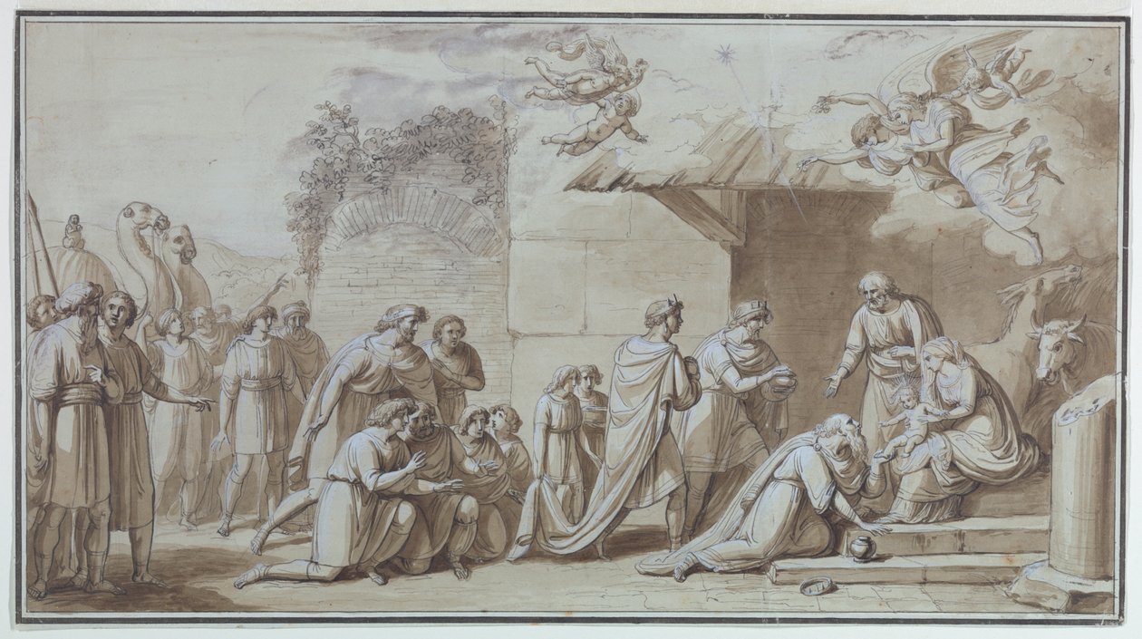 Adorazione dei Magi da Unknown artist