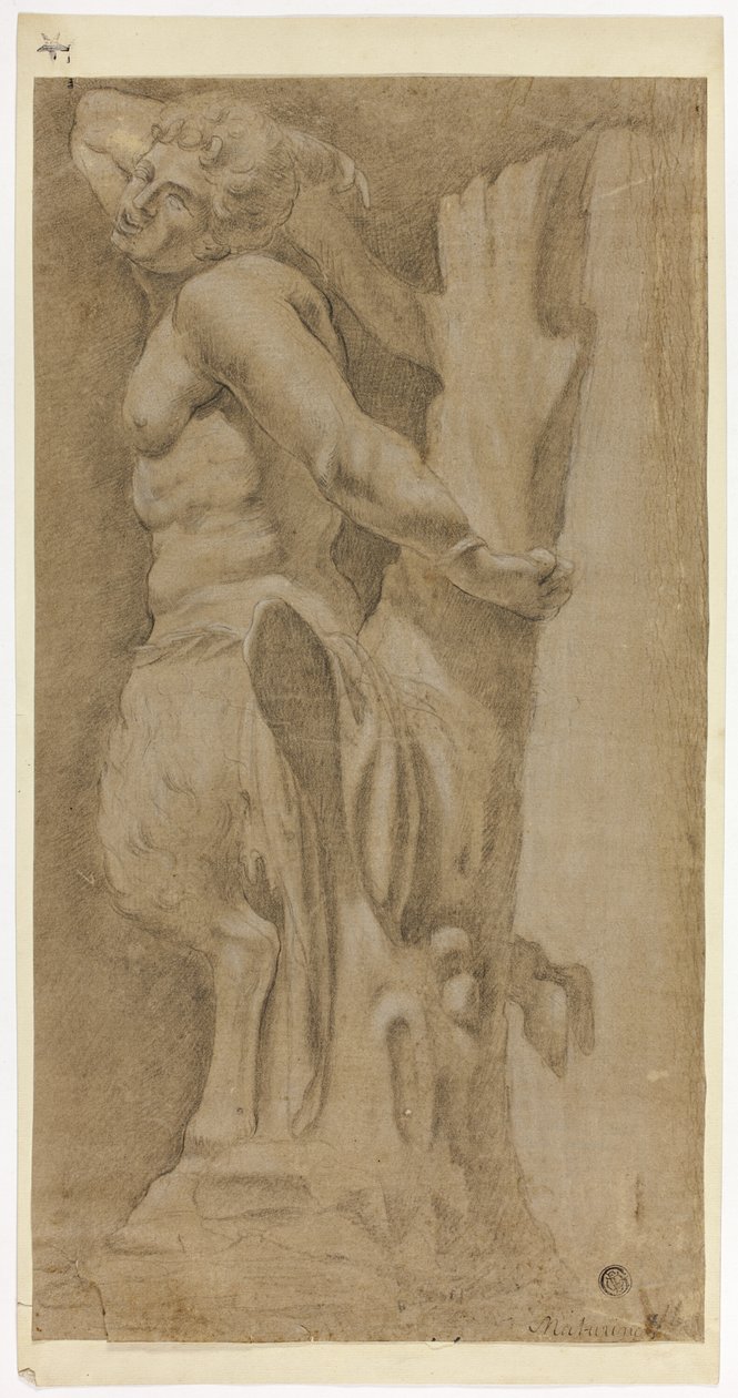 Dopo la statua classica di Marsia da Unknown artist