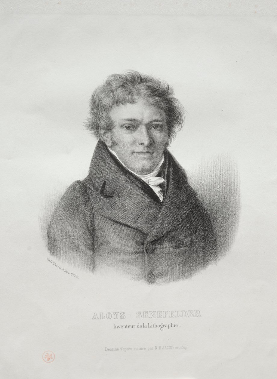 Aloys Senefelder da Unknown artist