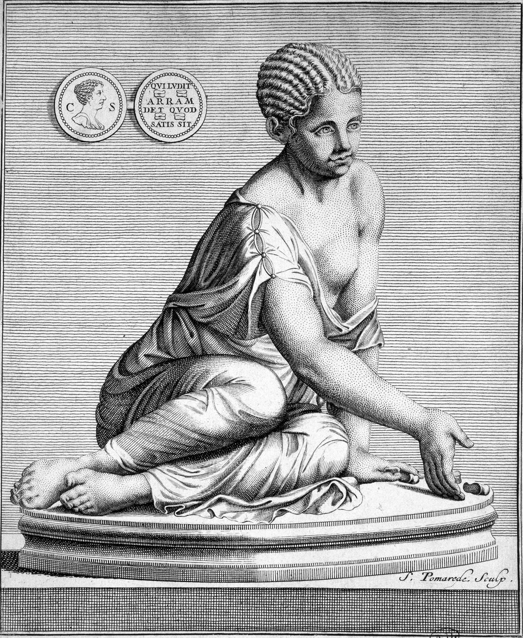 Gioco antico: gli osselets da Unknown artist