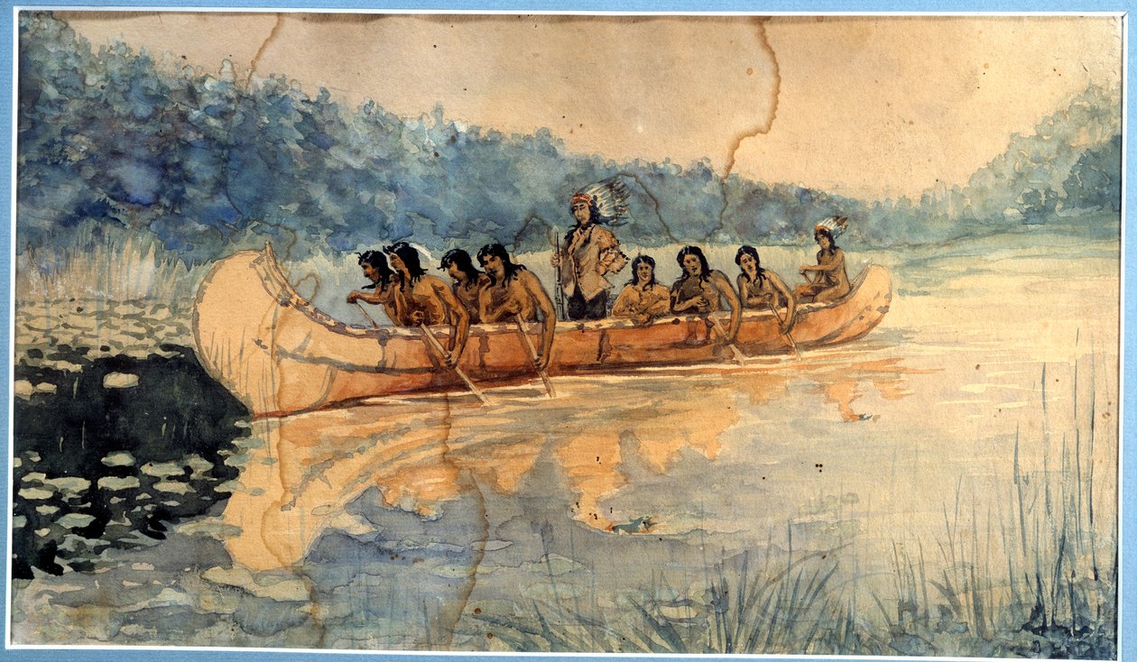 Acquerello anonimo da Unknown artist
