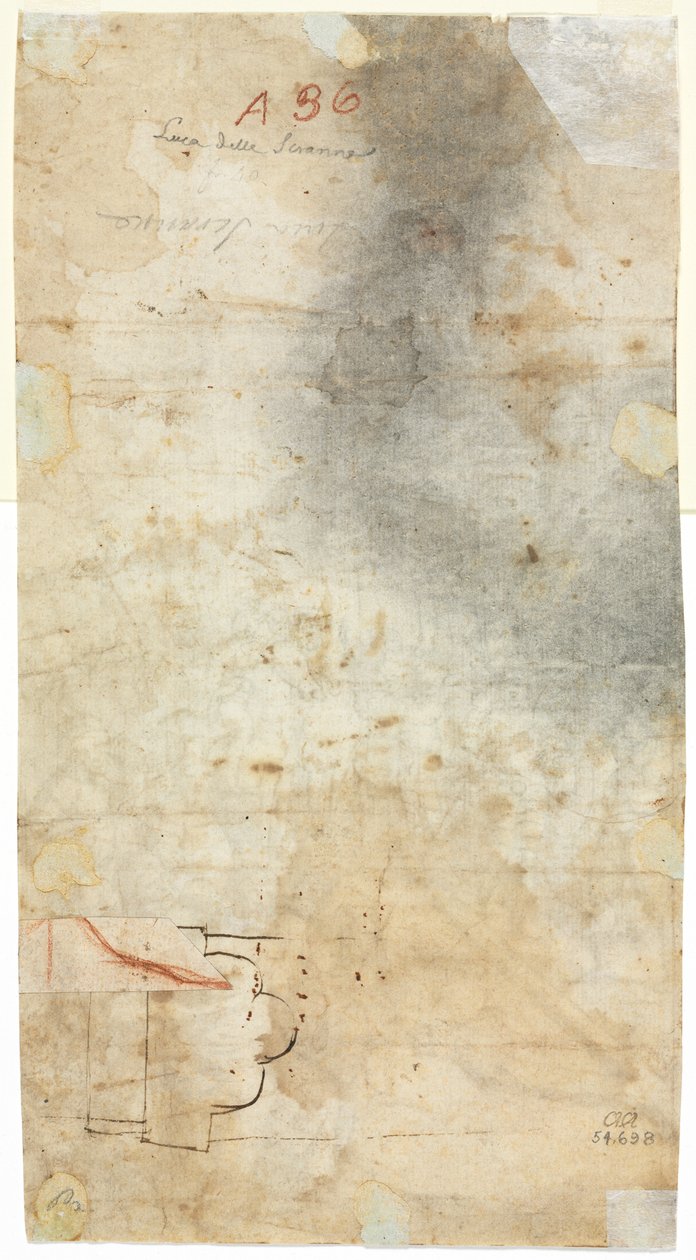 Schizzo Architettonico (verso) da Unknown artist