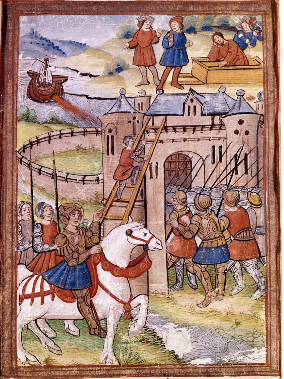 Assalto a un castello. Episodio della Guerra dei Cent
