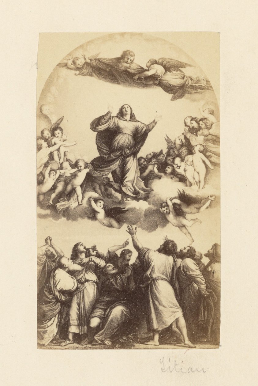 [Assunzione della Vergine" di Tiziano] da Unknown artist