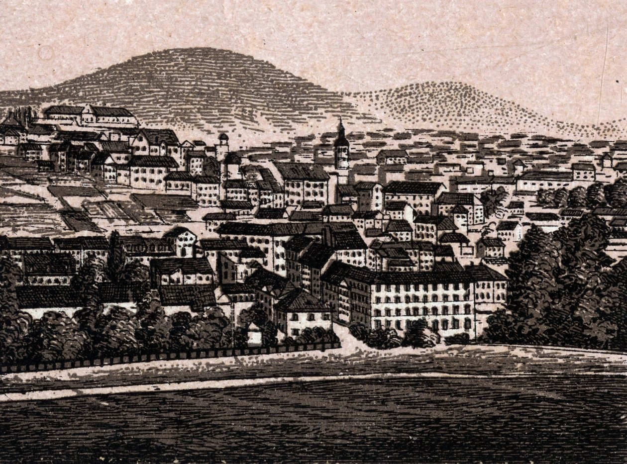 Baden Baden (Baden-Baden), Germania: vista della città (Vista Generale). in 