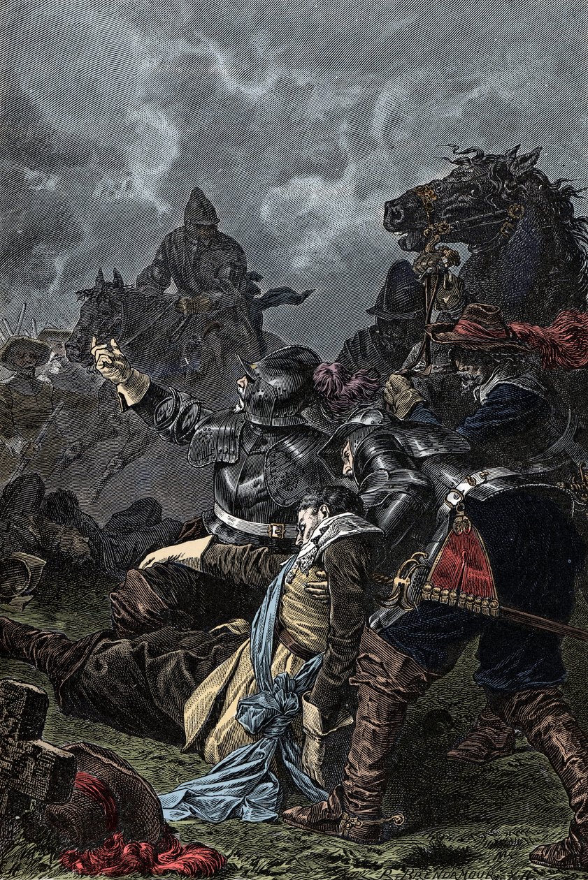 Battaglia di Lutzen da Unknown artist