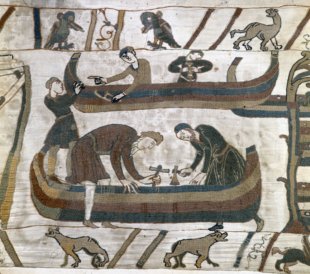 Arazzo di Bayeux, noto come Ricamo della Regina Matilde da Unknown artist