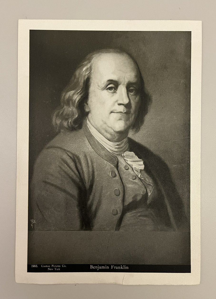 Benjamin Franklin da Unknown artist