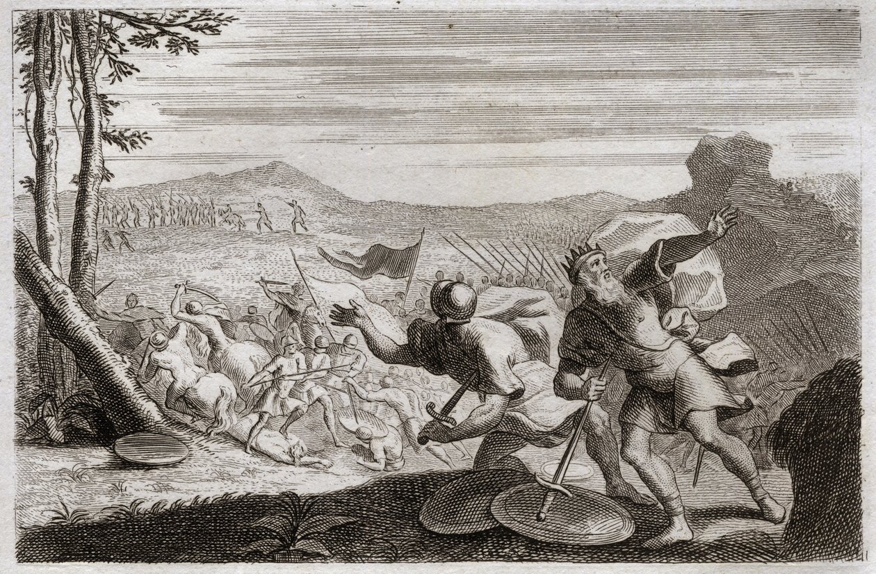 Bibbia di Royaumont, Antico Testamento: Sconfitta di Saul. L