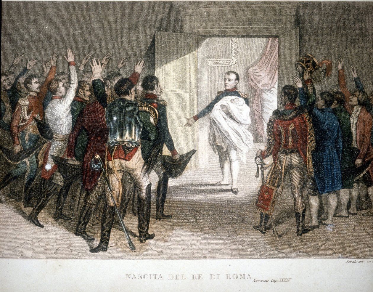 Nascita del Re di Roma: Napoleone II (Francesco Carlo Giuseppe Napoleone Bonaparte), figlio dell