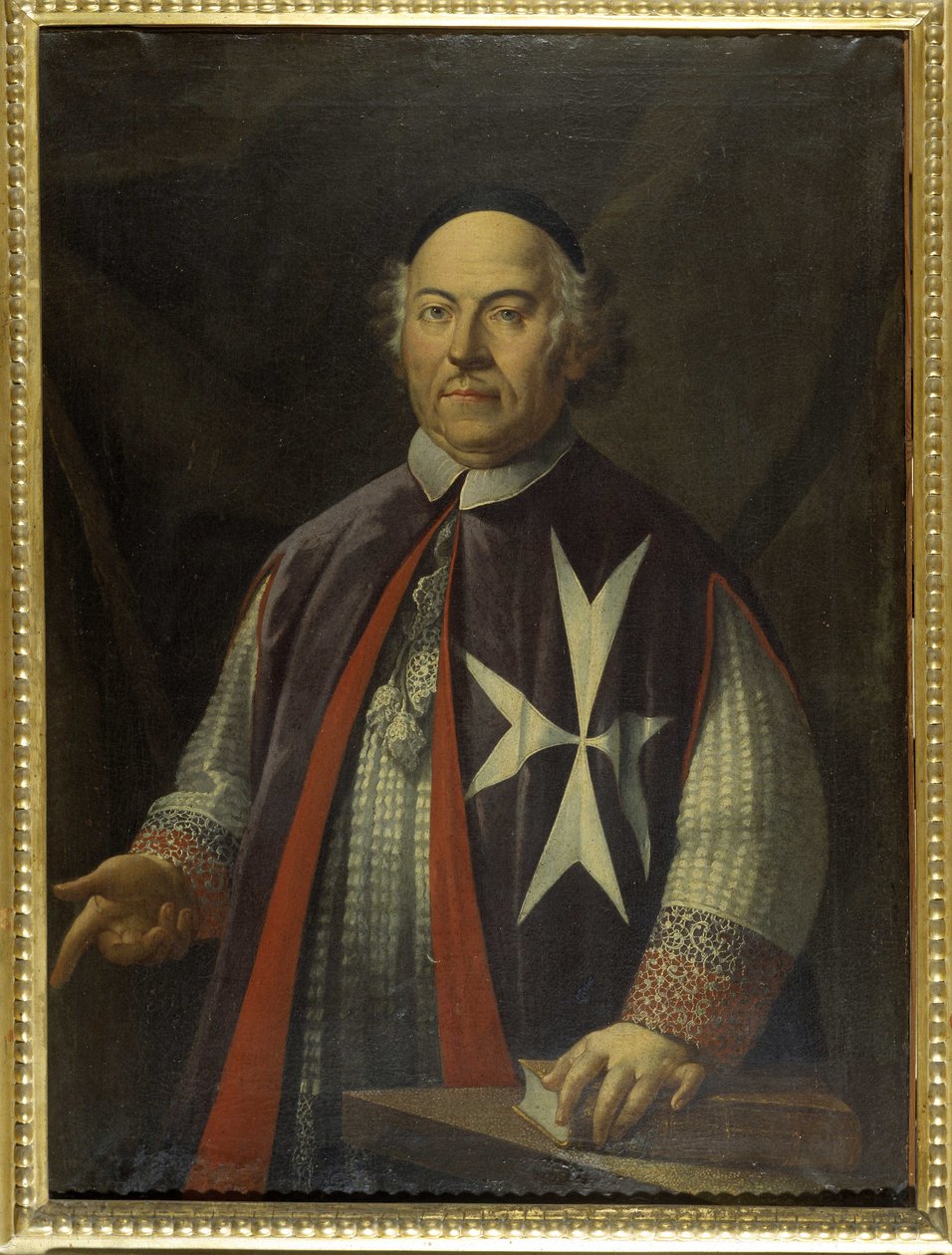 Vescovo Giacomo Cannaves (1713-1722), arte maltese da Unknown artist