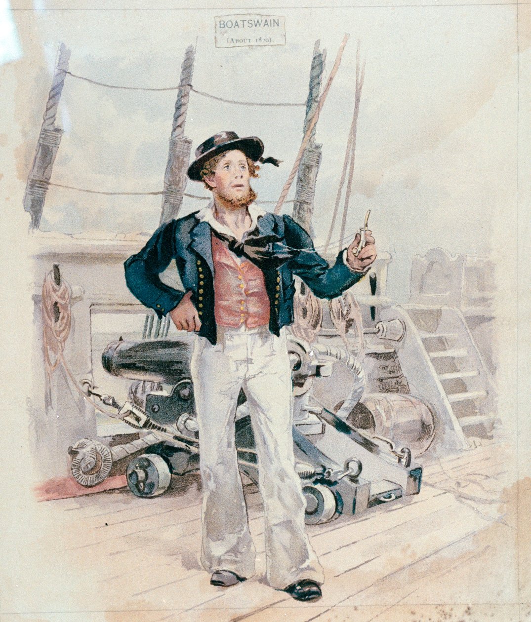 Boatswain, c.1820 da Unknown artist