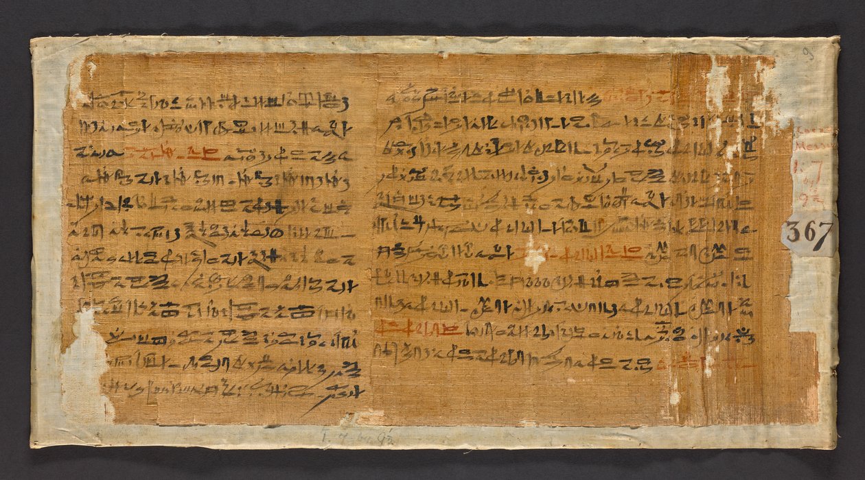 Libro dei Morti Papiro di Nesmut da Unknown artist