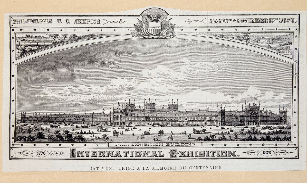 Edificio eretto in memoria del centenario (1776-1876) all