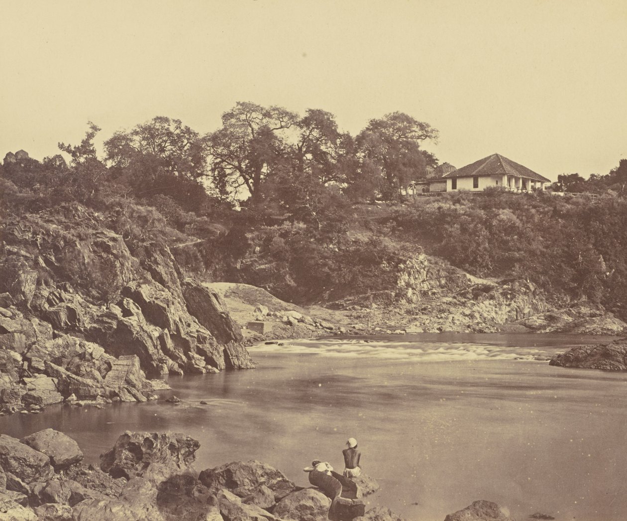Bungalow a Marble Rocks. Nerbudda da Unknown artist