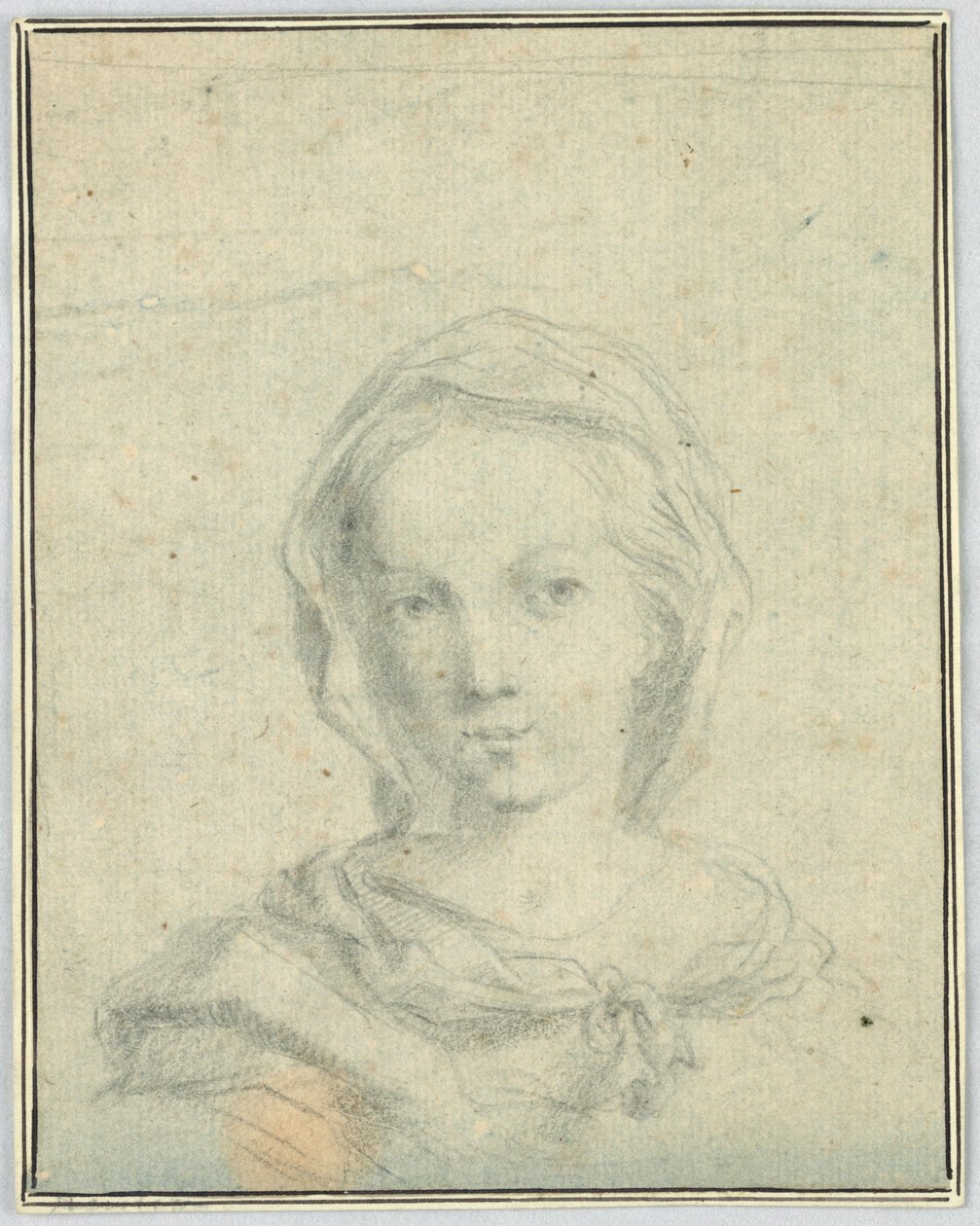 Busto di una Giovane Ragazza da Unknown artist