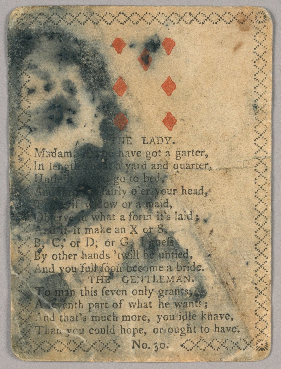 Cartolina con verso da Unknown artist