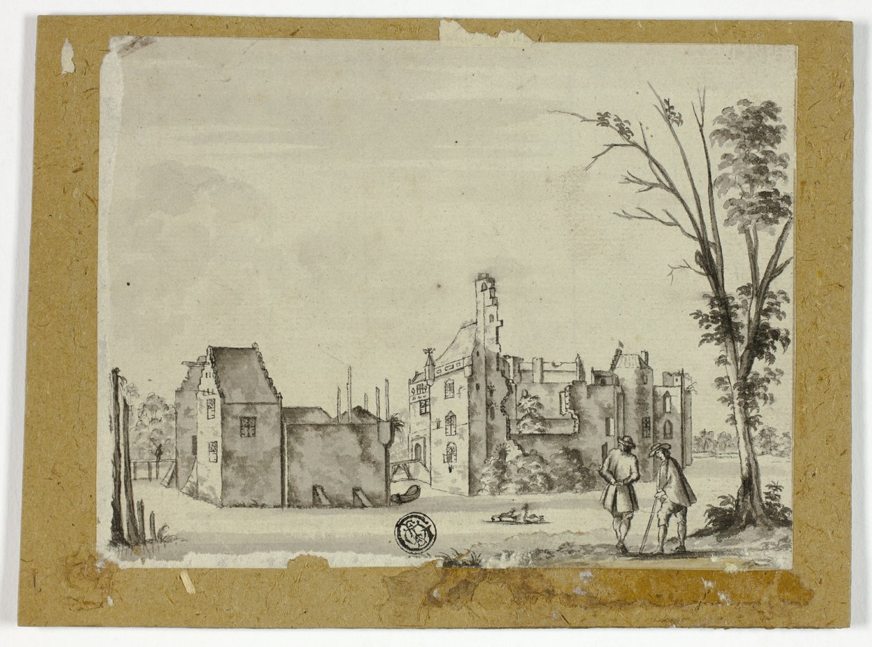 Castello sul fiume da Unknown artist