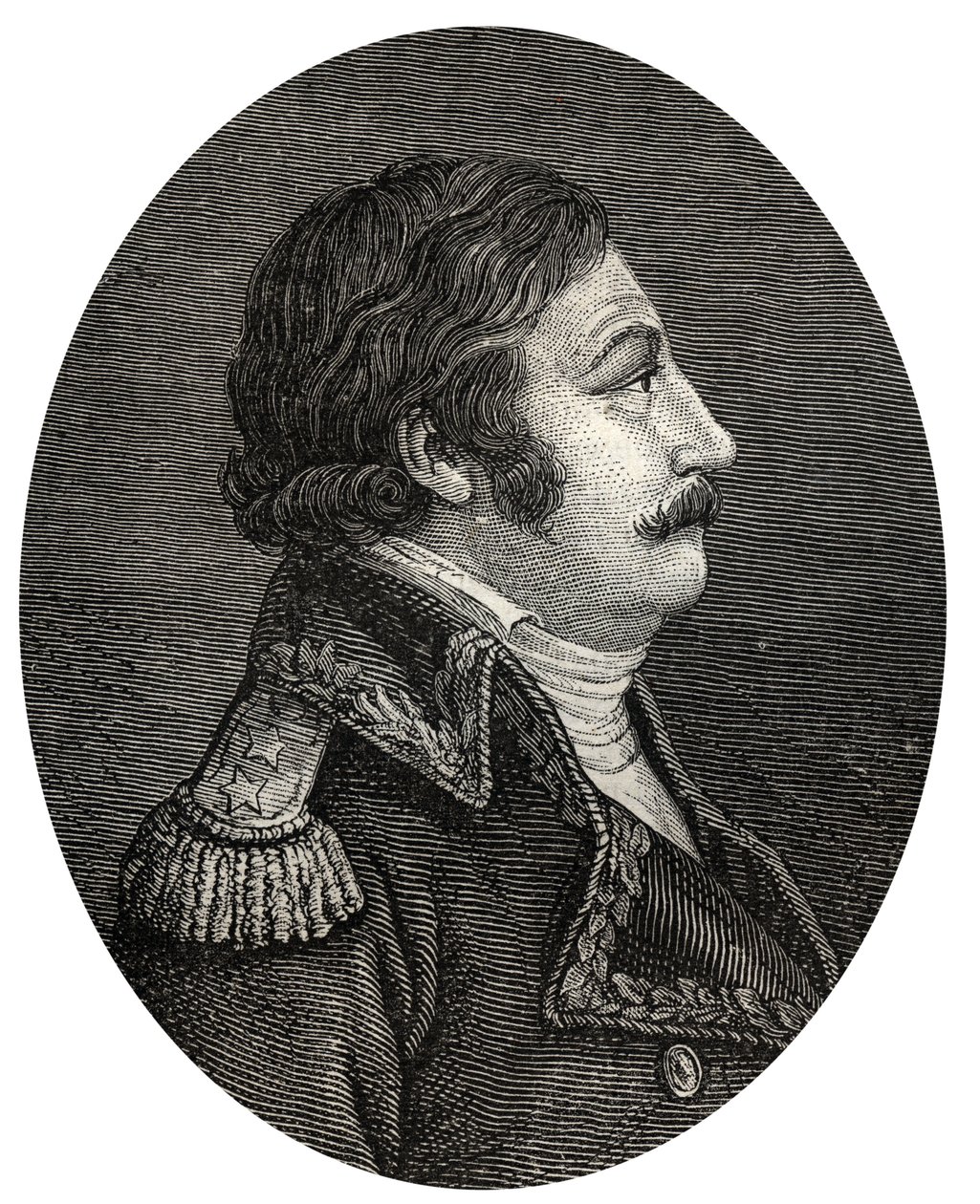 Charles-Francois-Joseph Dugua (Charles Francois Joseph Dugua) (1744 - 1802) generale inglese da Unknown artist
