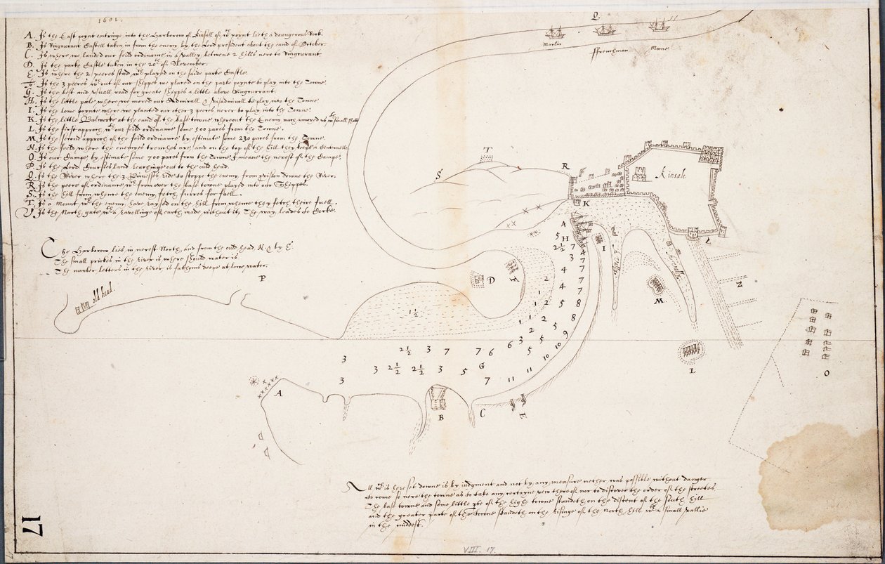 Carta di Kinsale da Unknown artist