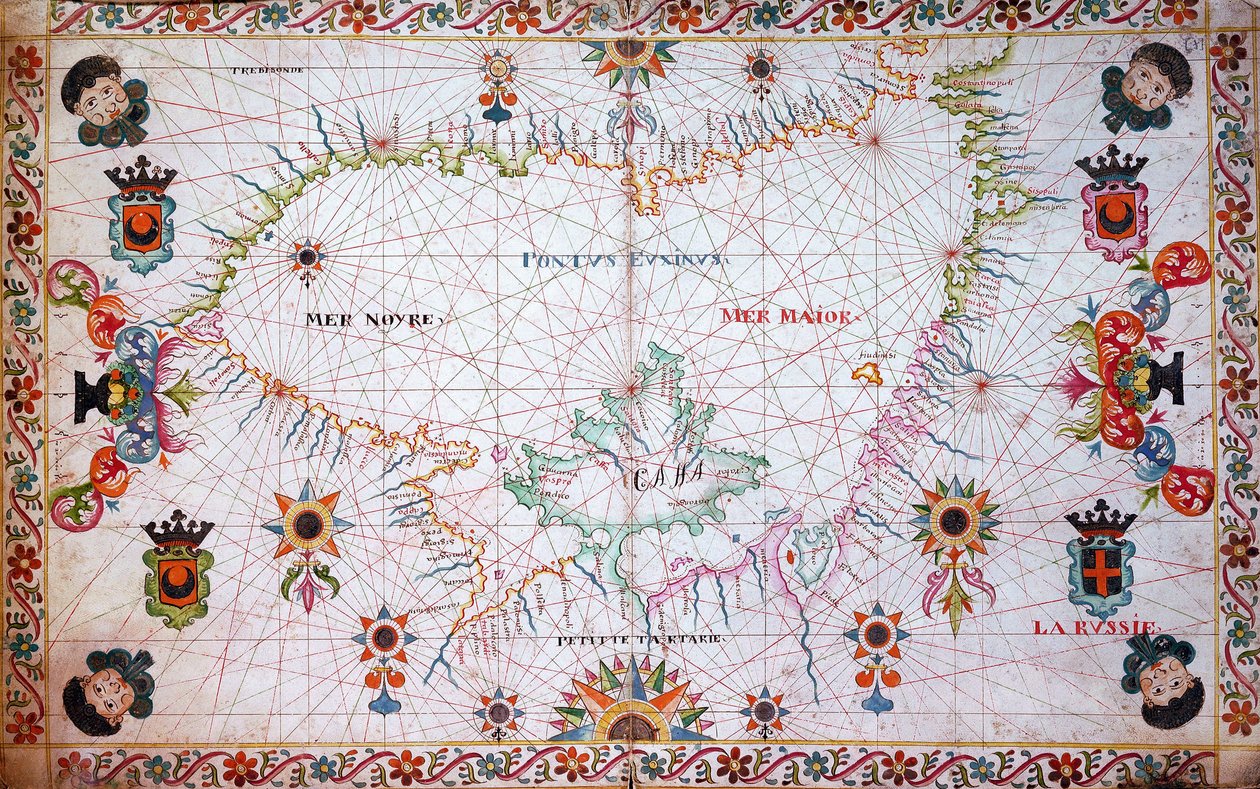 Carta del Mar Nero da Unknown artist