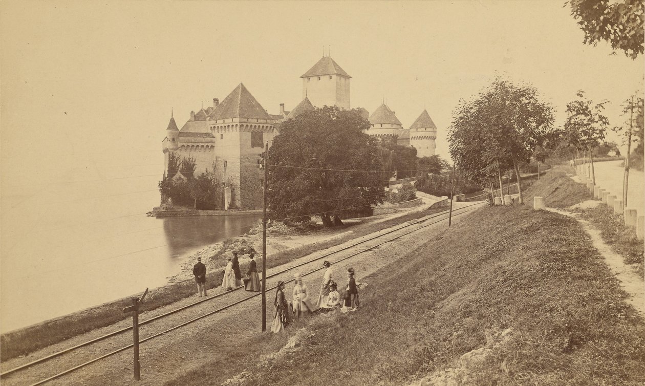 [Castello di Chillon sul lago di Ginevra] da Unknown artist