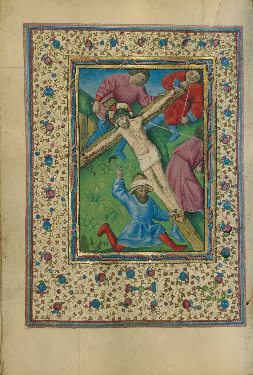 Cristo inchiodato alla croce da Unknown artist