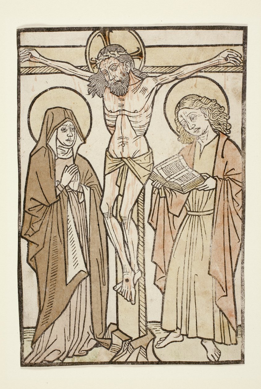 Cristo sulla croce tra Maria e San Giovanni da Unknown artist