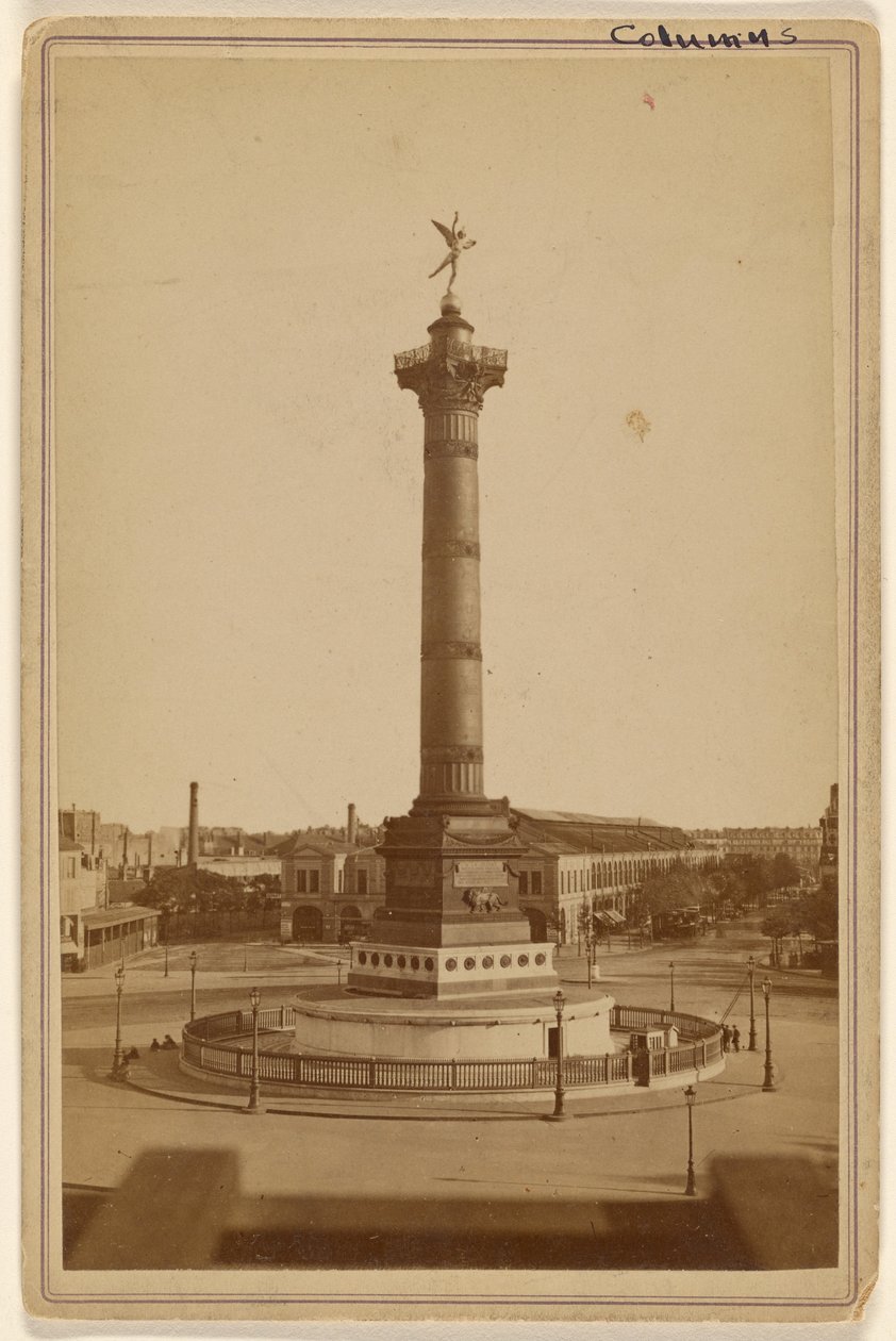 Colonna della Bastiglia da Unknown artist