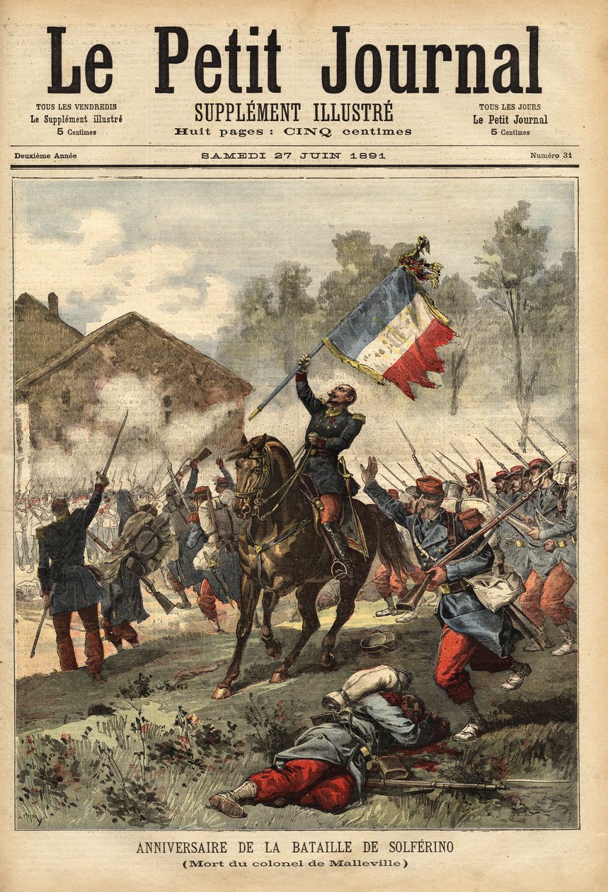 Commemorazione della battaglia di Solferino, 24 giugno da Unknown artist