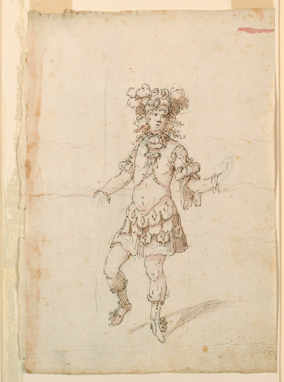 Costume per ballerino maschio per un balletto da Unknown artist
