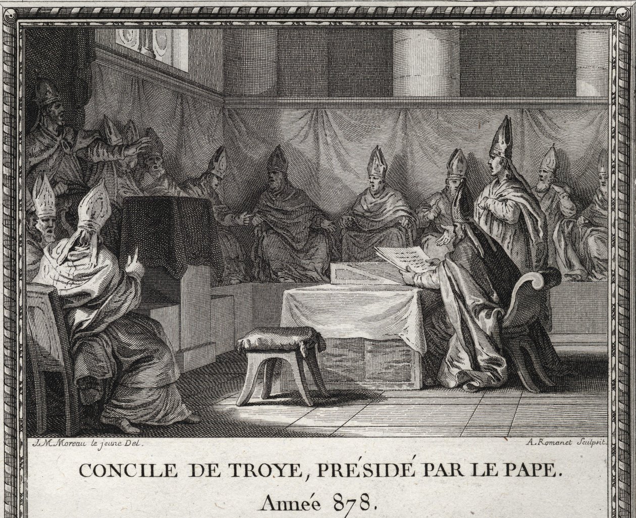 Consiglio di Troia del 7 settembre 878 da Unknown artist