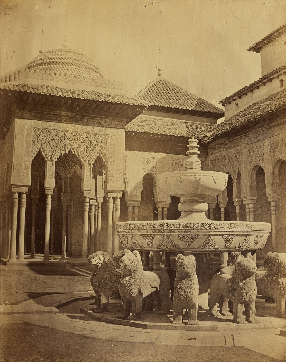 [Corte dei Leoni, Alhambra] da Unknown artist