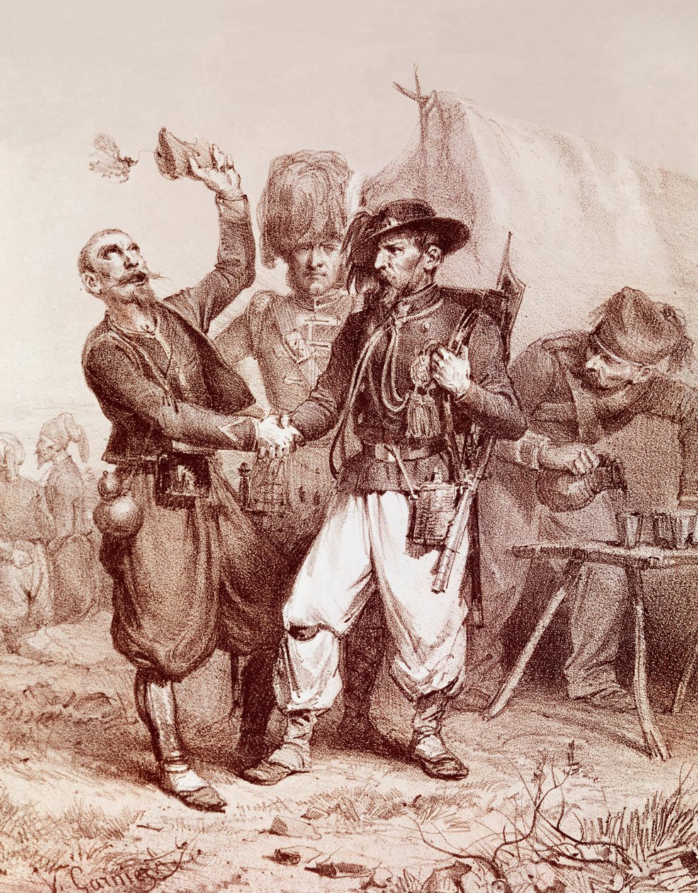 Guerra di Crimea: allegoria dell