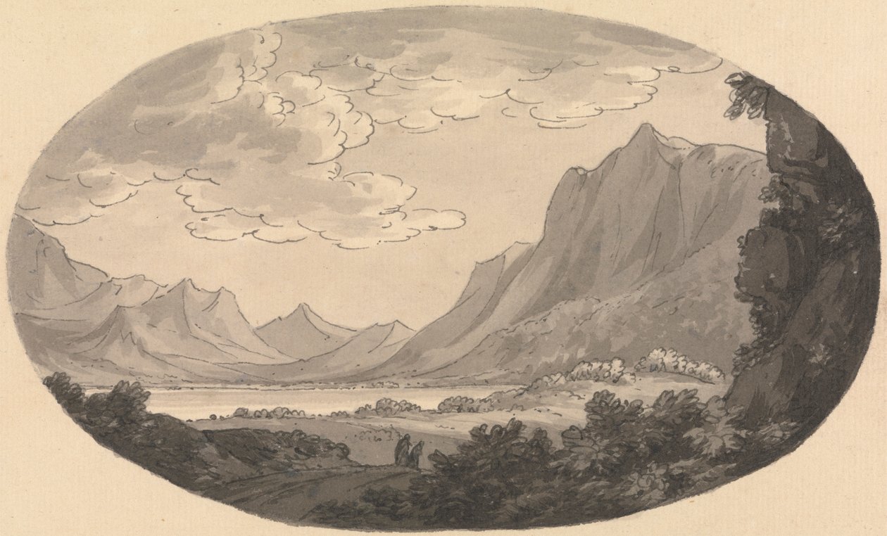 Paesaggio del Cumberland da Unknown artist