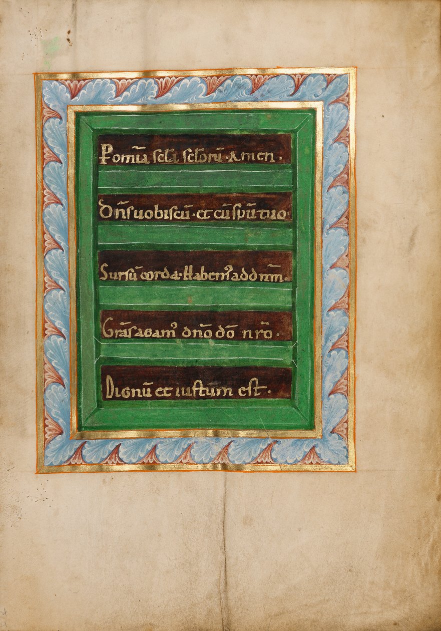 Pagina di incipit decorata da Unknown artist
