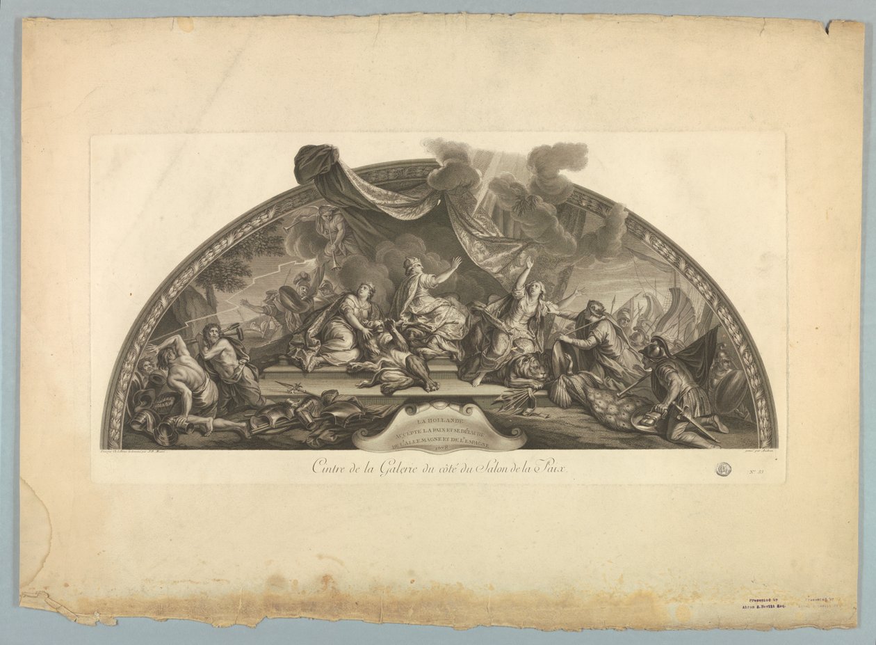 Decorazioni di Lebrun e Mignard al Palazzo di Versailles da Unknown artist
