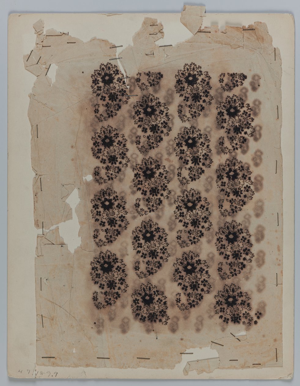 Disegno di design, fine XVIII secolo da Unknown artist