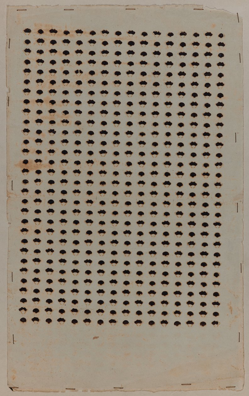 Disegno di design, fine XVIII secolo da Unknown artist