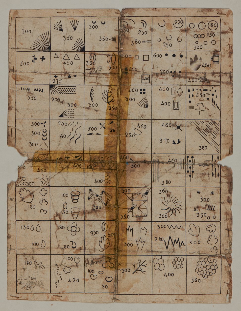 Disegno di Progetto, fine XVIII secolo da Unknown artist
