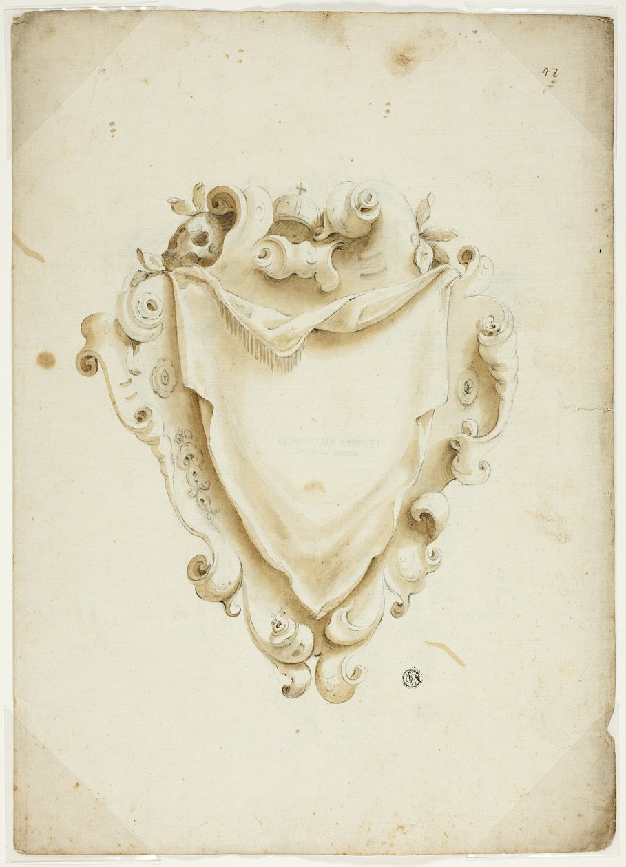 Design per rosetta, con orbita da Unknown artist