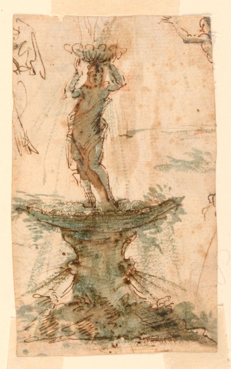 Progetto per una fontana da Unknown artist