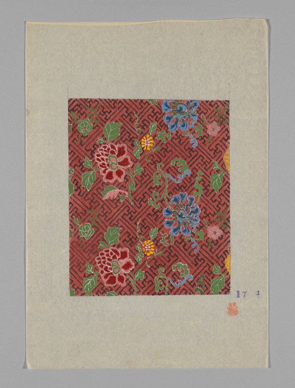 Design su carta da Unknown artist
