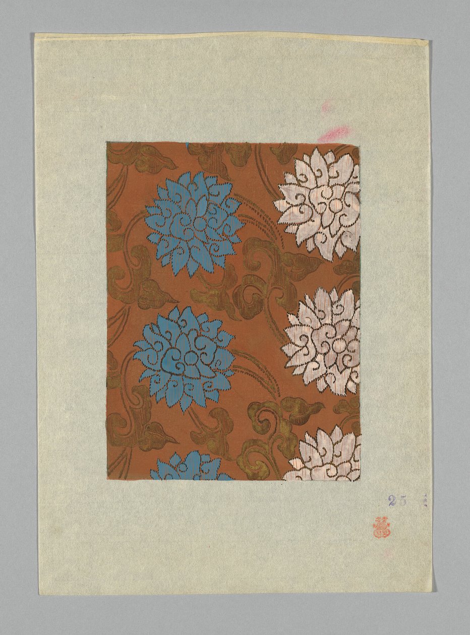 Design su carta da Unknown artist
