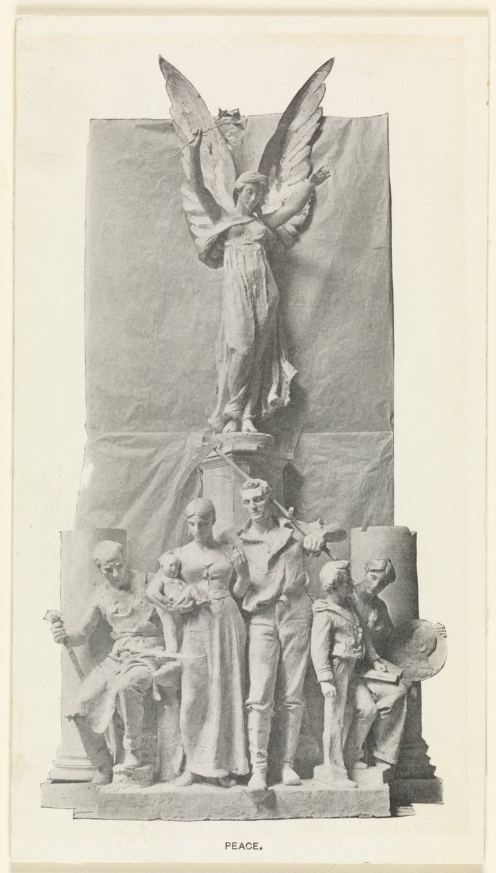 (dettaglio) della Scultura Pace sull