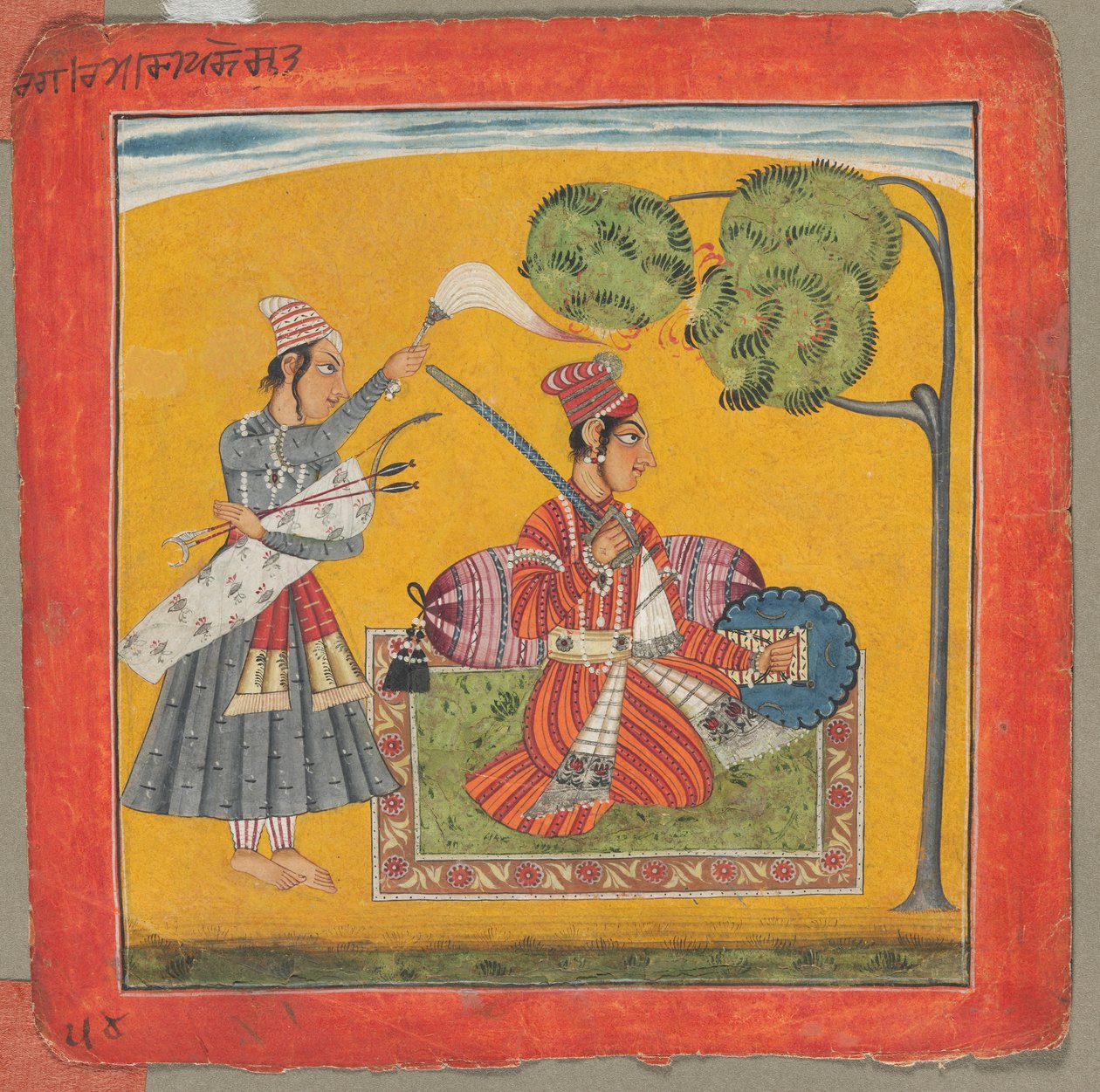 Dipak Raga, Una delle Trentasei Melodie (Ragamala): Personificazione dell