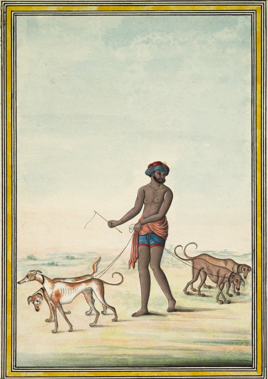 Passeggiatore di cani da Unknown artist
