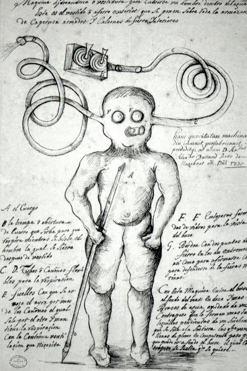 Disegno raffigurante un uomo vestito in abito. Perù da Unknown artist
