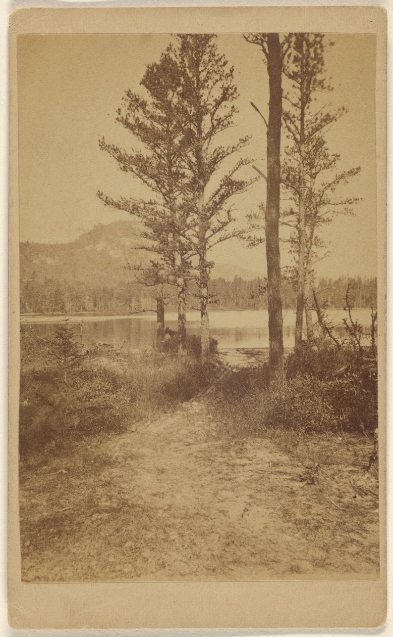 Lago Echo vicino a Conway [Galles] da Unknown artist