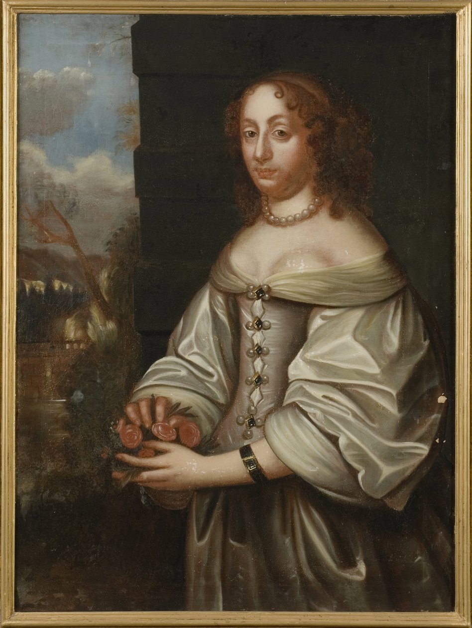 Ritratto della contessa palatina Eleonora Caterina di Zweibrücken da Unknown artist